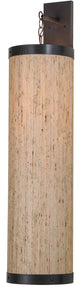 10W Cilindro Textrene Hanging Wall Sconce