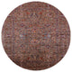 Ahgly Company Indoor Round Mid-Century Modern Area Rugs, 7' Round