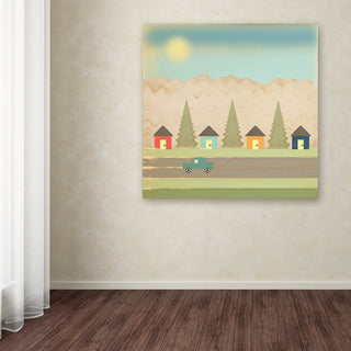 Tammy Kushnir 'The Drive' Canvas Art, 35" x 35"