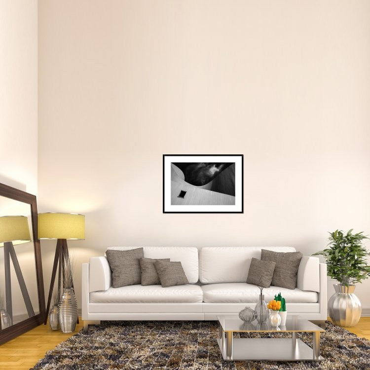 "The Window" Framed Digital Print by Gilbert Claes, 38"x28"