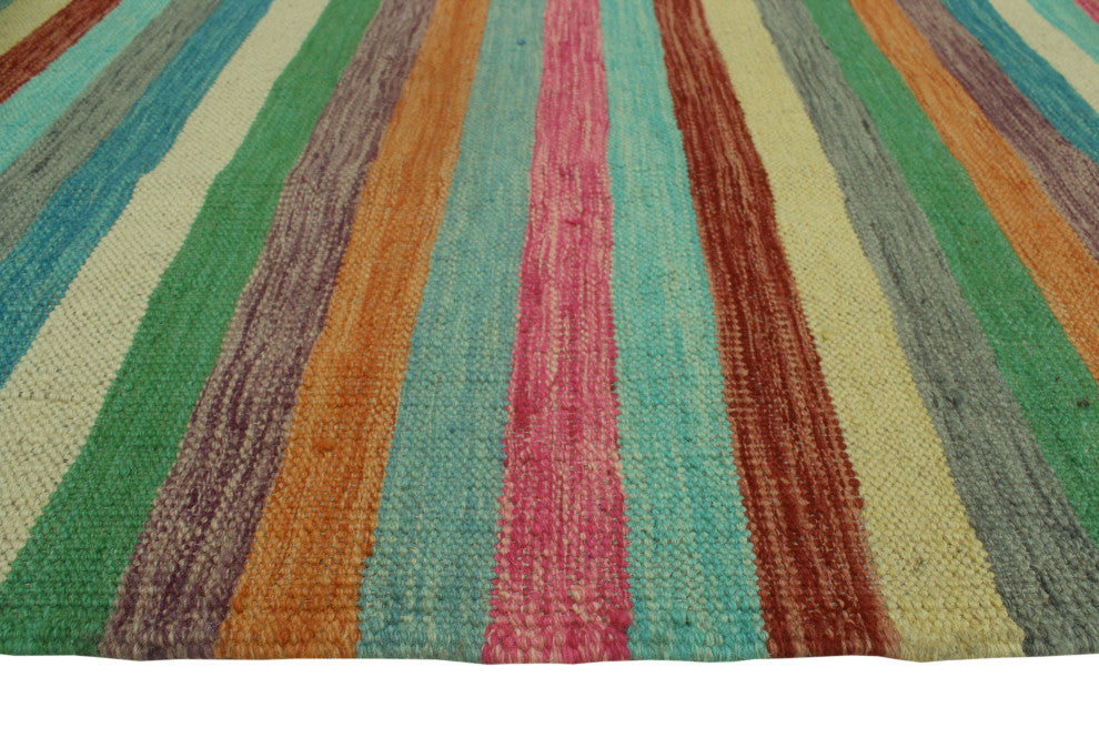 Winchester Kilim Cyrill Gray/Pink Rug, 4'10x6'4