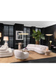 Off-White Upholstered Swivel Chair | Eichholtz Udine