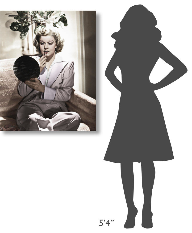 "Jean Harlow" Stretched Canvas Giclee by Hollywood Photo Archive, 29x36"