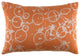Surya Pedal Power PDP-003 13"x19" Pillow Kit, White/Burnt Orange
