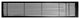AG20 Series 6"x 42" Right Door Solid Aluminum Fixed Bar, Black-Gloss