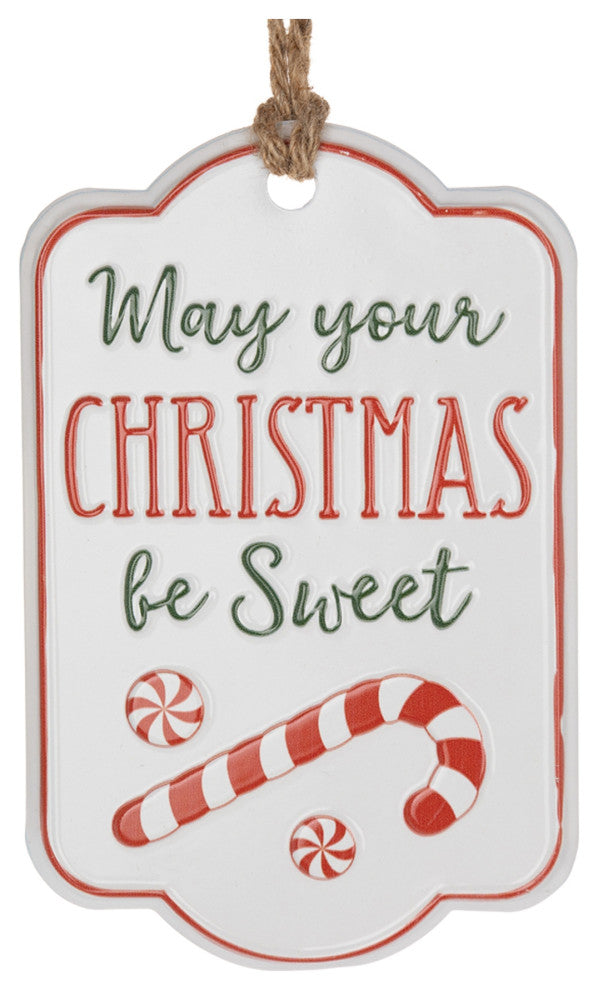 Holiday Sentiment Tag Ornament, 12-Piece Set