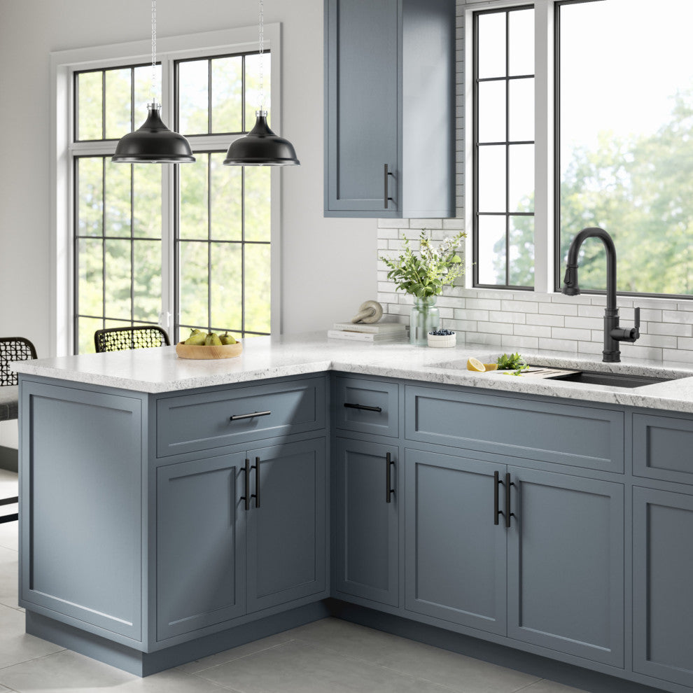 Sellette Pull-Down Kitchen Faucet, Matte Black, Model Kpf-4101mb