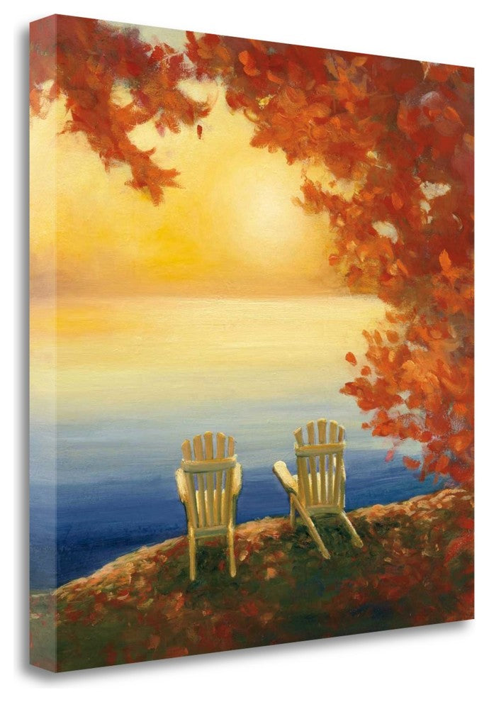 "Autumn Glow II" By Julia Purinton, Giclee Print on Gallery Wrap Canvas