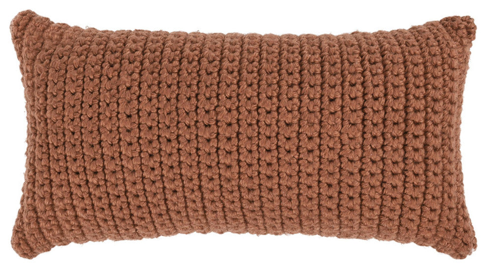 Prism Performance Outdoor Throw Pillow, Terracotta, 14x26