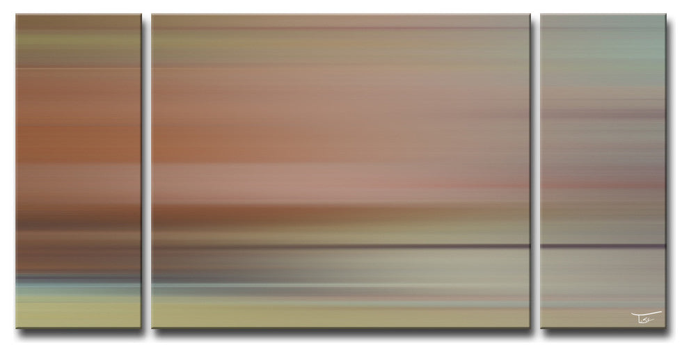 Ready2Hangart  'Blur Stripes Liii' By Tristan Scott Canvas Art Set, 3 Panels