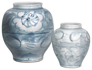 Ming-Style Countryside Large Preserve Pot