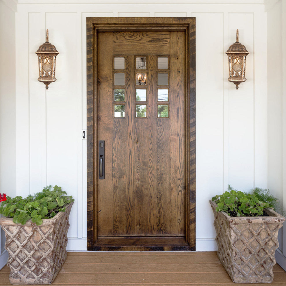 Waterproof Outdoor Wall Light With Water Glass