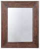 Oliver Wood Grain Chestnut Stained Wall Mirror