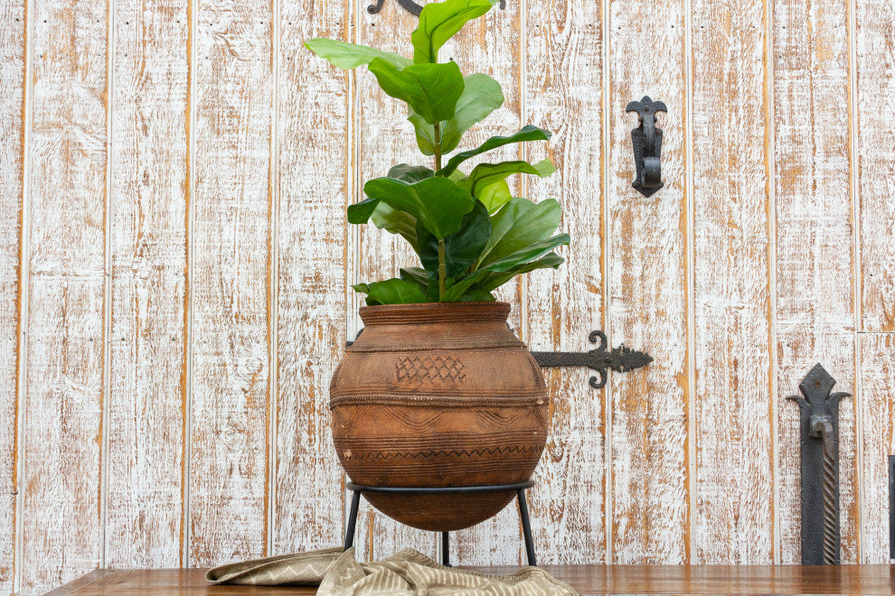 Sankara Antique African Tribal Vessel Pot