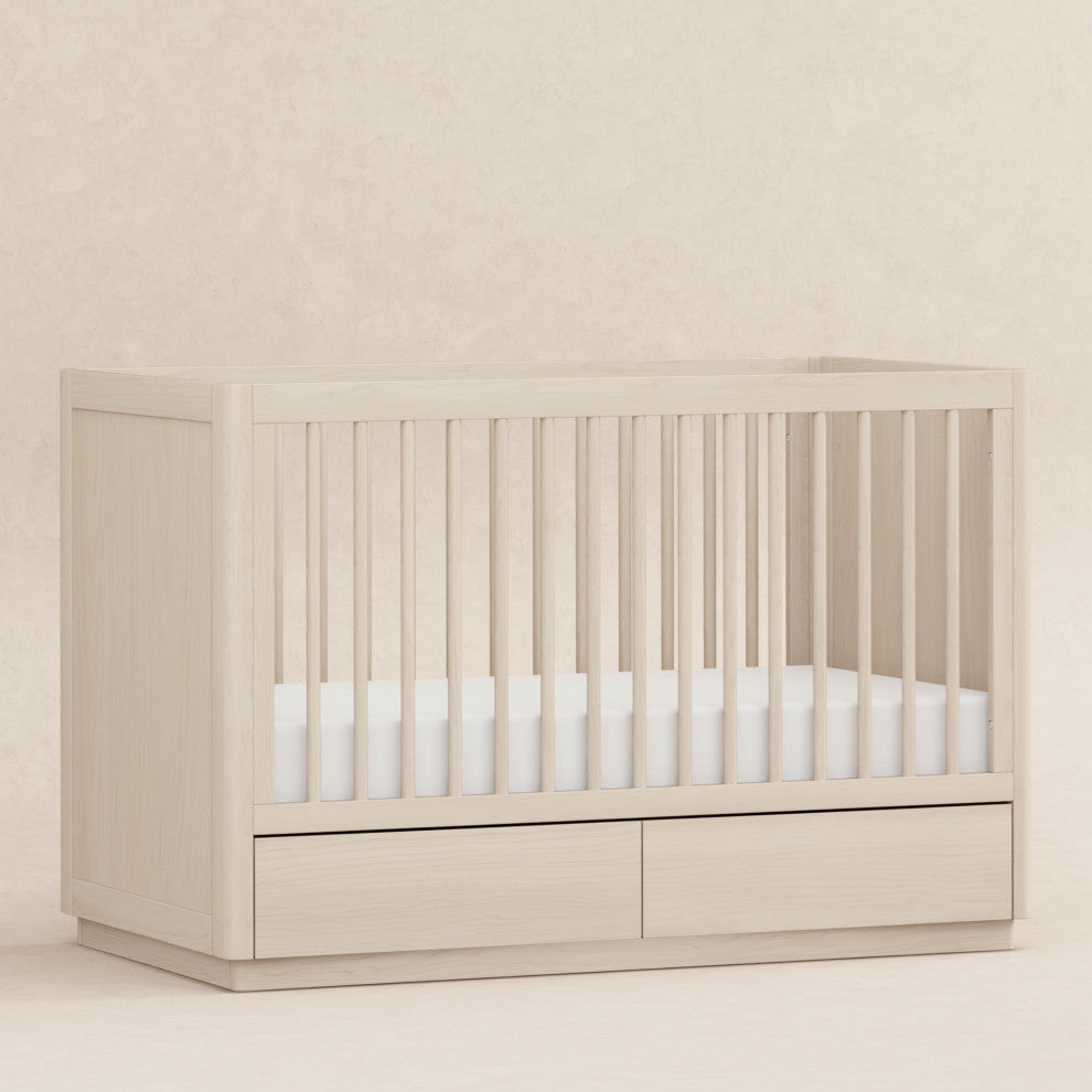 Bento 3-in-1 Convertible Storage Crib With Toddler Bed Conversion Kit