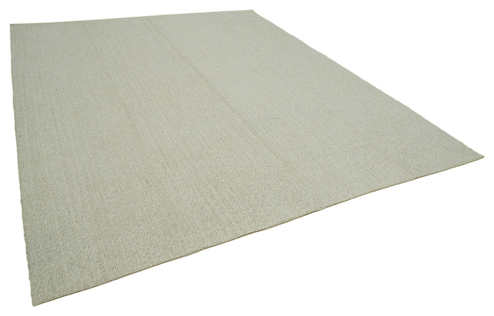 Rug N Carpet - Handmade Turkish 8' 11'' x 11' 1'' Decorative Wool Kilim Rug
