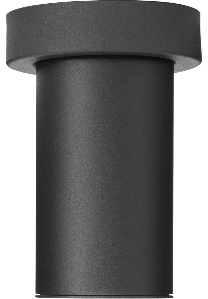 Progress Lighting P550139-30 3IN Cylinders 6"W LED Flush Mount - Black