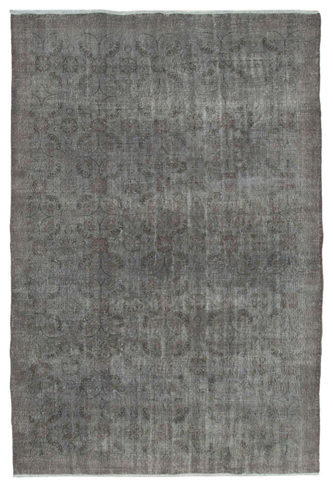 Rug N Carpet - Hand-knotted Turkish 6' 11" x 10' 5" Vintage Large Area Rug