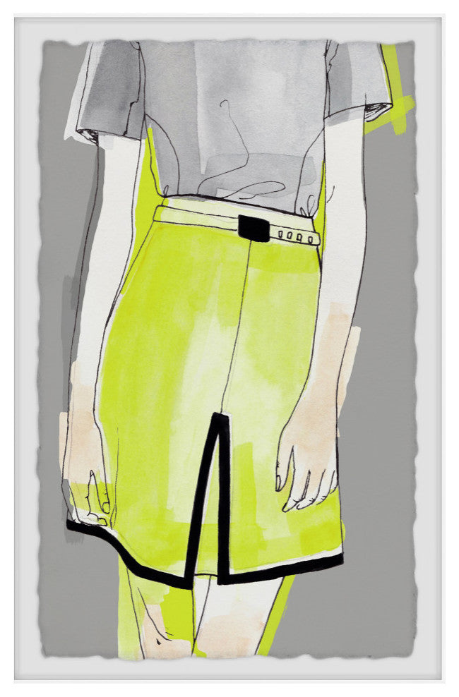 "Rule the Runway" Framed Painting Print, 30x45