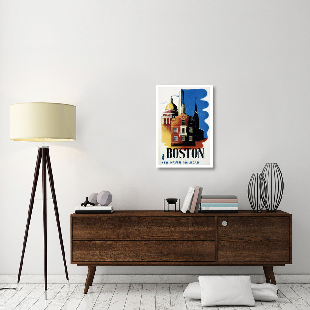 "New Haven Railroad / Boston" Digital Paper Print by Ben Nason, 22"x32"