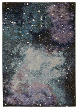 Oriental Weavers Evolution Indoor Rug Midnight/ Purple 1'10" X 3'2"