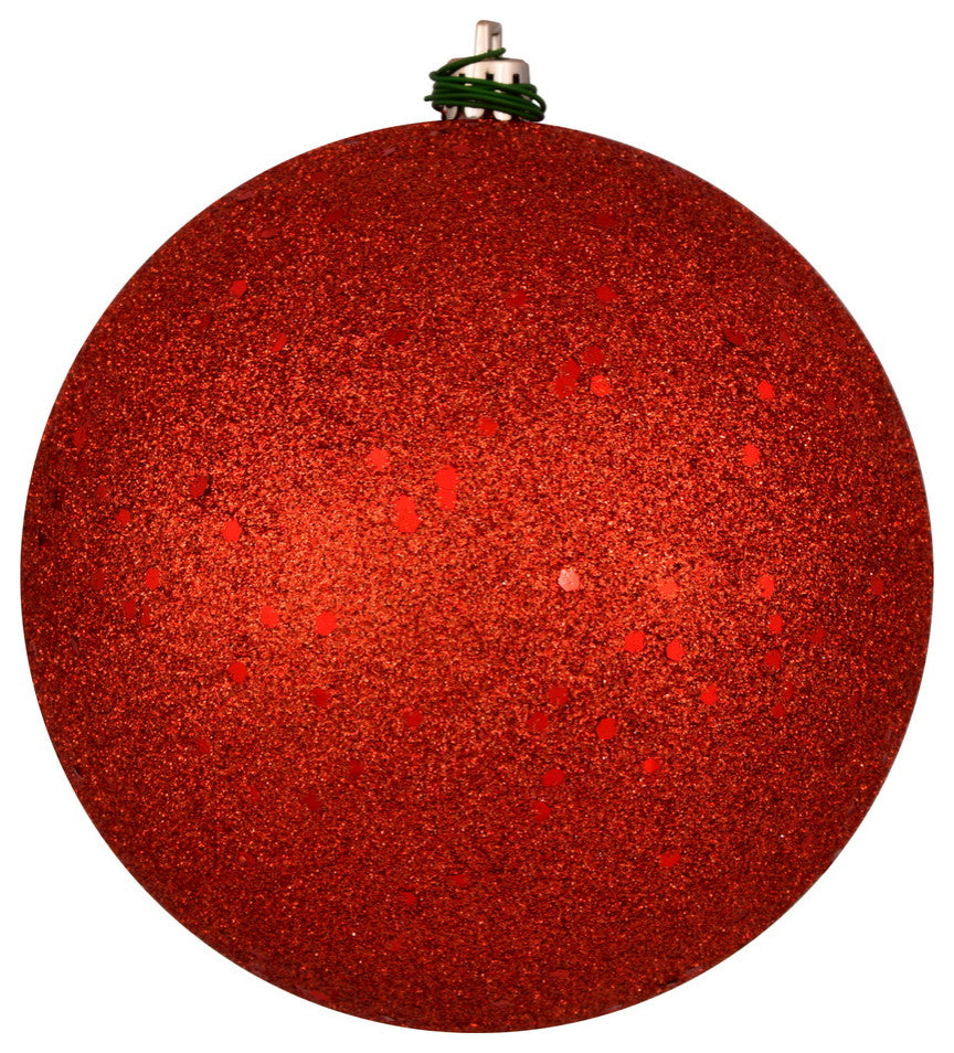 Vickerman N592539Dq 10" Bittersweet Sequin Ball Ornament