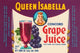 Queen Isabella Concord Grape Juice - Gallery Wrapped Canvas Art 28" x 42"