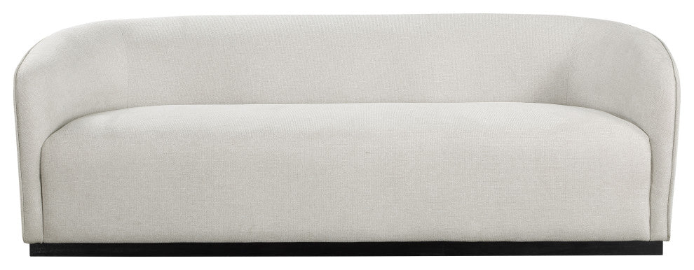 Mylah Upholstered Sofa, Beige