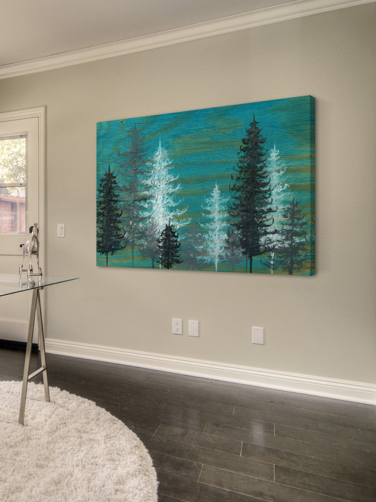 "Peace and Quiet" Painting Print on Wrapped Canvas, 36x24