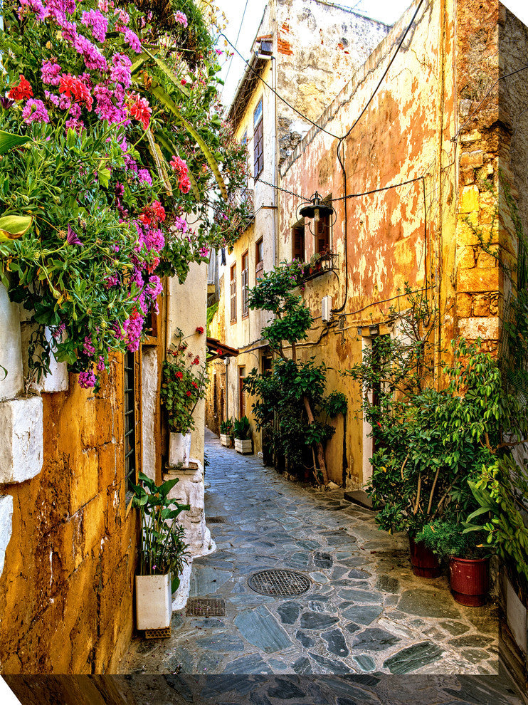 Chania Alley Outdoor Art