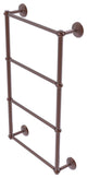 Monte Carlo 4 Tier 36" Ladder Towel Bar with Twisted Detail, Antique Copper