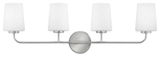 Lark Kline 33" Four-Light Bath Vanity Fixture, Chrome