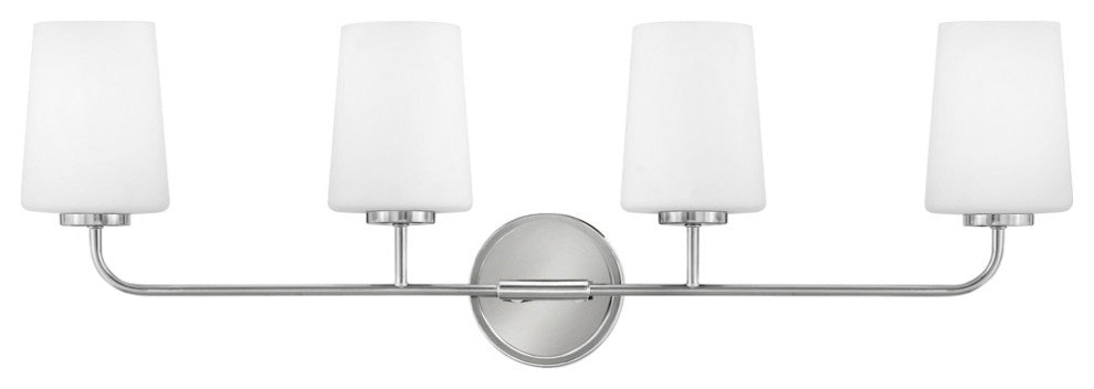 Lark Kline 33" Four-Light Bath Vanity Fixture, Chrome