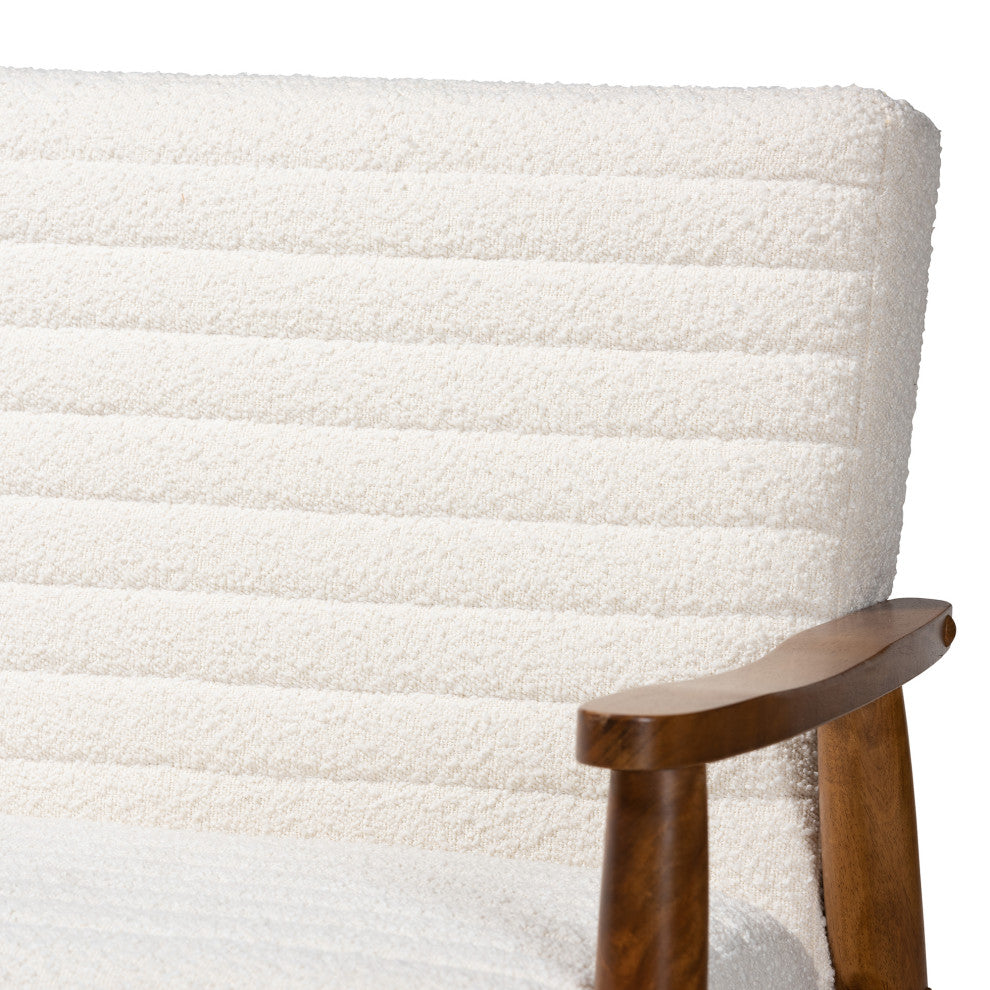 Essie Cream Boucle Collection, Sofa