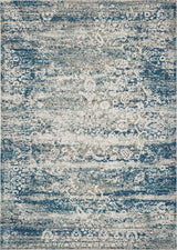Safavieh Aria Ara156B Vintage/Distressed Rug, Blue/Creme, 5'1"x7'6"