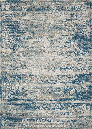Safavieh Aria Ara156B Vintage/Distressed Rug, Blue/Creme, 5'1"x7'6"