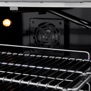 ZLINE 48" Gas Range, Stainless With White Matte SGRZ-WM-48-CB