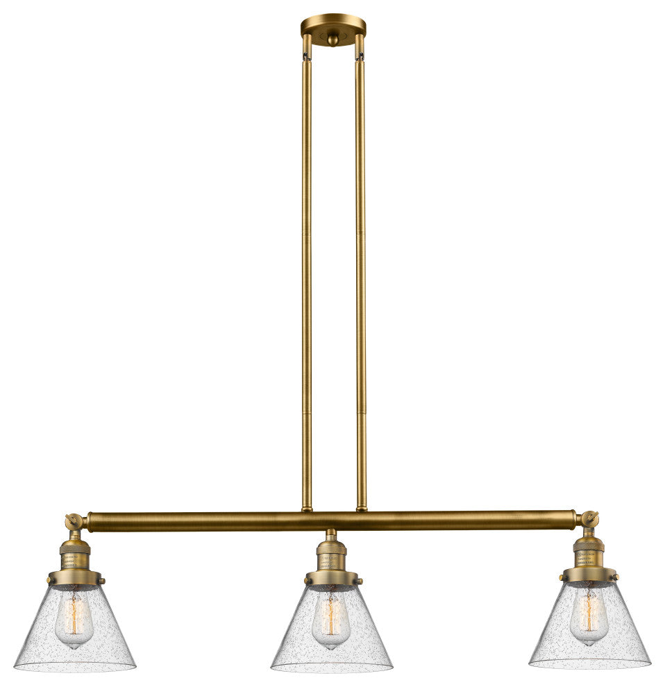 Innovations Lighting 213-Bb-S-G44 3 Light Island Light