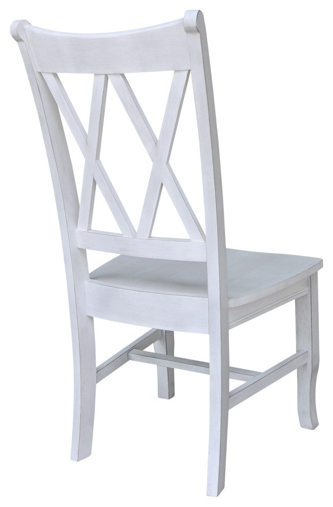 Double XX Back Chair in Chalk