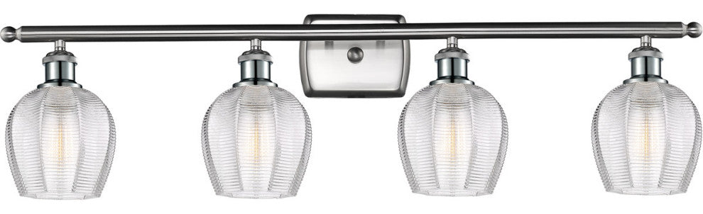 Innovations 516-4W-SN-G462-6-LED 4 Light Bath Vanity Light, Brushed Satin Nickel