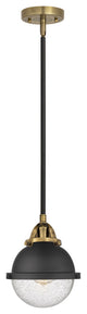 INNOVATIONS 288-1S-BAB-HFS-64-BK 1-Light Mini Pendant Matte Black