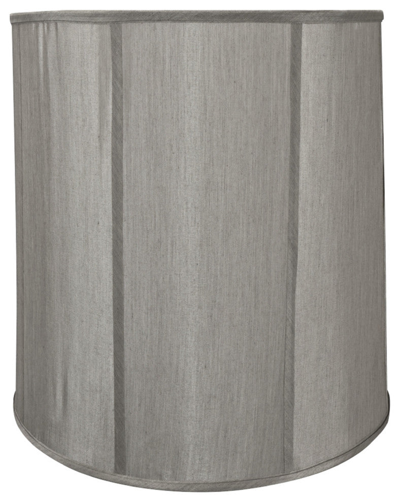 35007 Empire Shape Spider Lamp Shade, Silver Gray, 18" wide, 16"x18"x18"