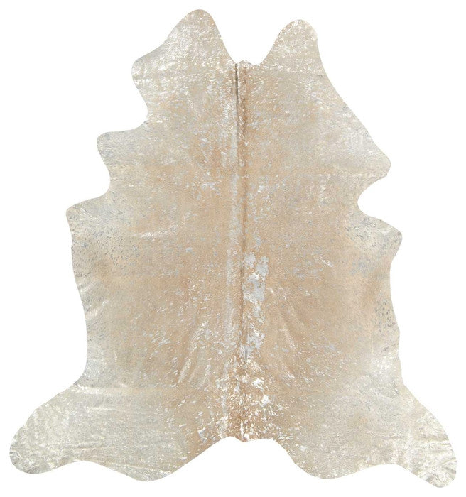 Mina Victory BR100 Throw Rug, Beige/Silver, 5' x 8'