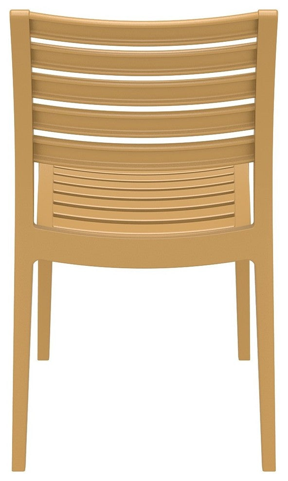 Compamia Ares Outdoor Dining Chairs, Set of 2, Teak Brown