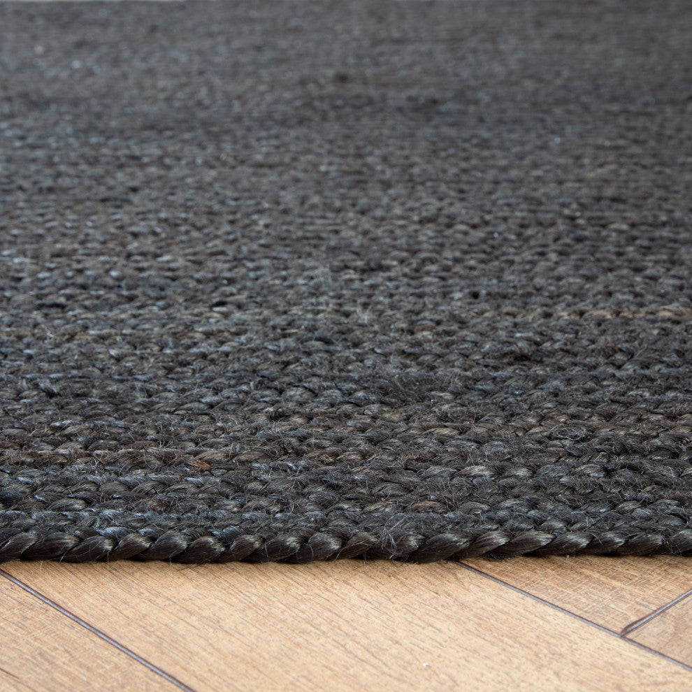 3'x5' Kerala Gray Jute Rug