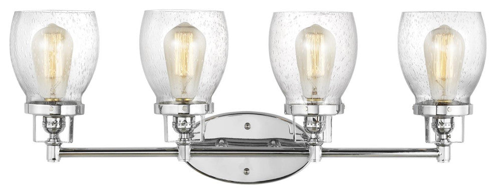 Belton 4-Light Wall/ Bath, Chrome