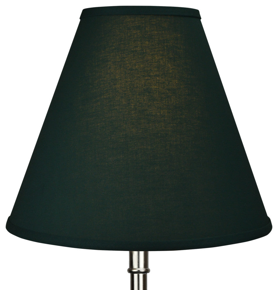 Fenchel Shades 6.5"x15"x13" Brass Spider Attachment Empire Lamp Shade, Linen Hun