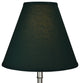 Fenchel Shades 6.5"x15"x13" Brass Spider Attachment Empire Lamp Shade, Linen Hun