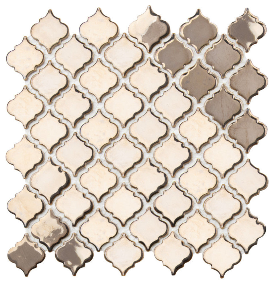 Hudson Tangier Gold Porcelain Floor and Wall Tile