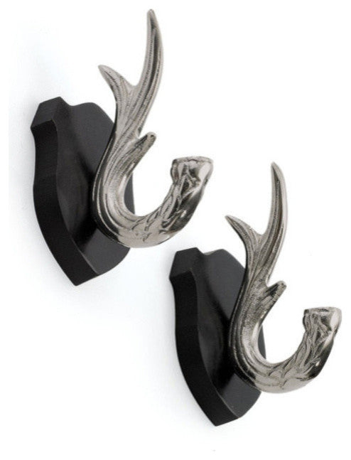 Antler Hooks, Set of 2